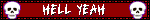 hell yeah with skulls blinky